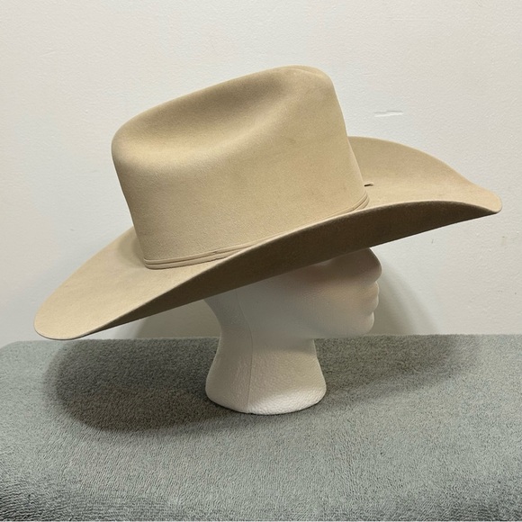 Stetson 5X Fur Felt Rancher Cowboy Hat - Picture 2 of 16